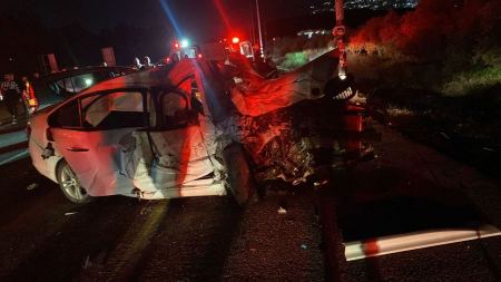 مصرع شاب من نحف واصابات من البعنة بحادث قرب مجد الكروم 